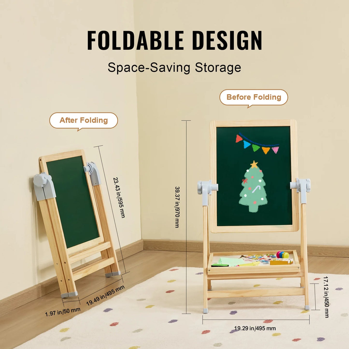Standing Magnetic Drawing Board
