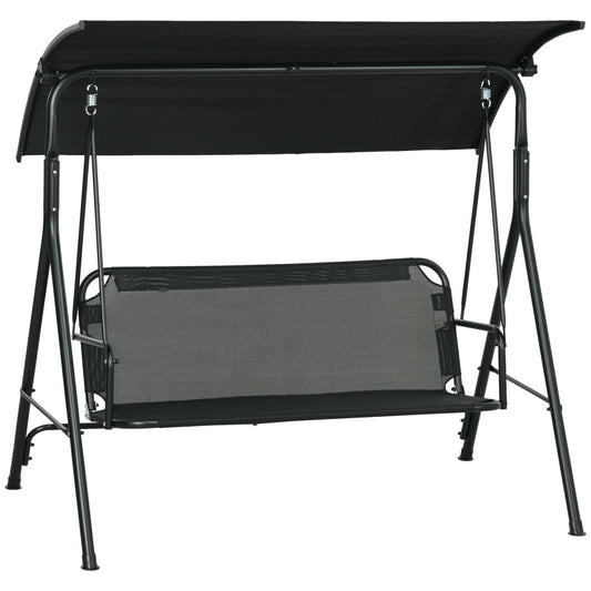 3-Person Porch Swing With Canopy