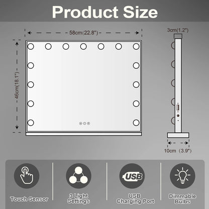 Vanity Mirror with Lights