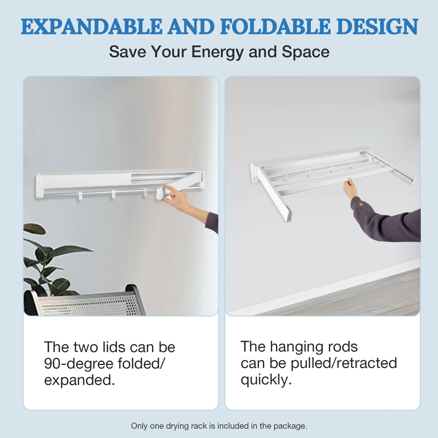 Retractable Drying Rack