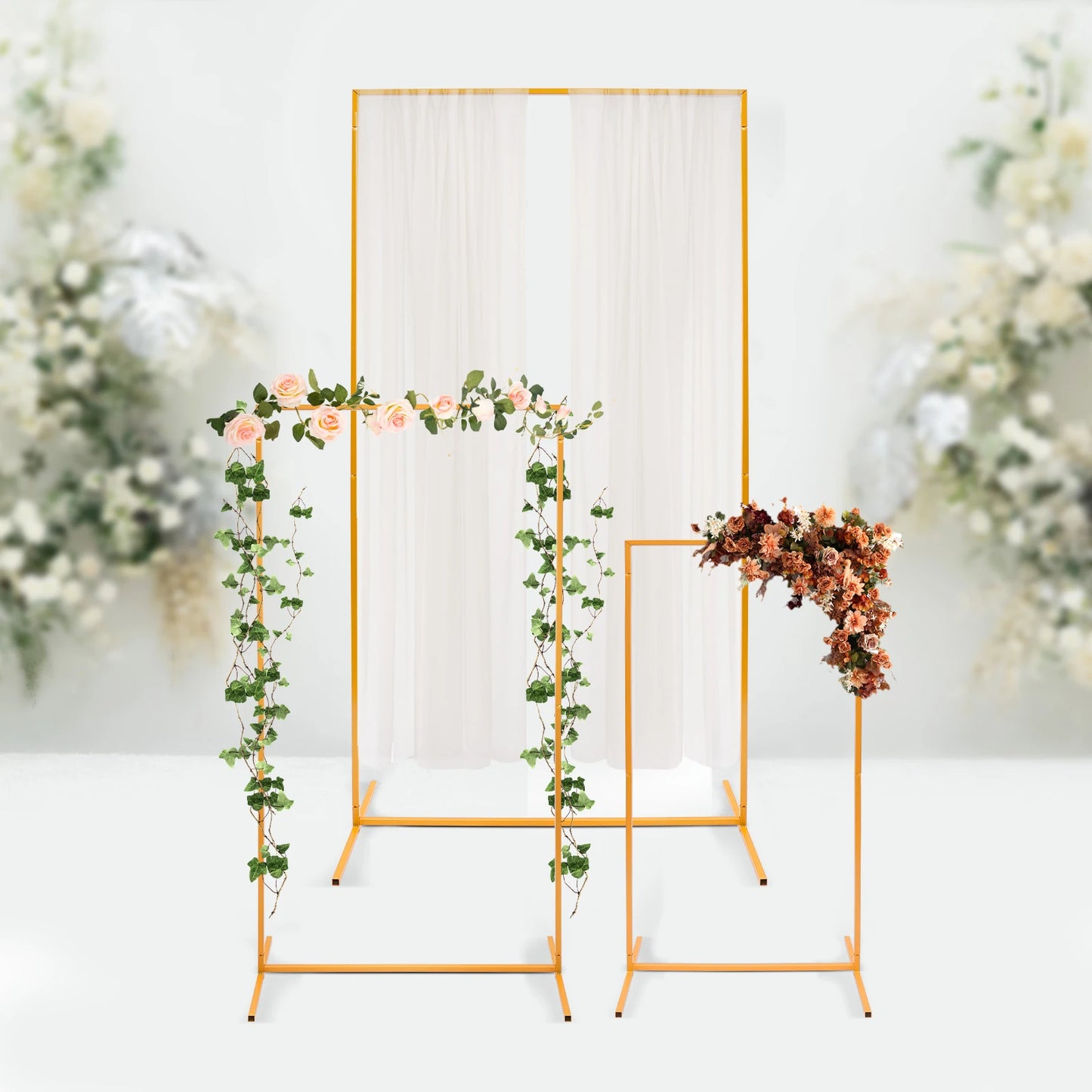 3Pcs Rectangular Balloon Arch